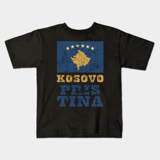 Flag of Kosovo Kids T-Shirt